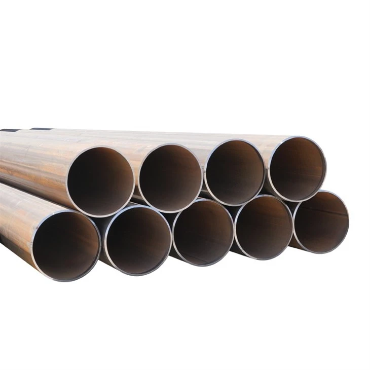 High Frequency Straight Welded Pipe 76-660mm Mine Ventilation Steel Pipe price