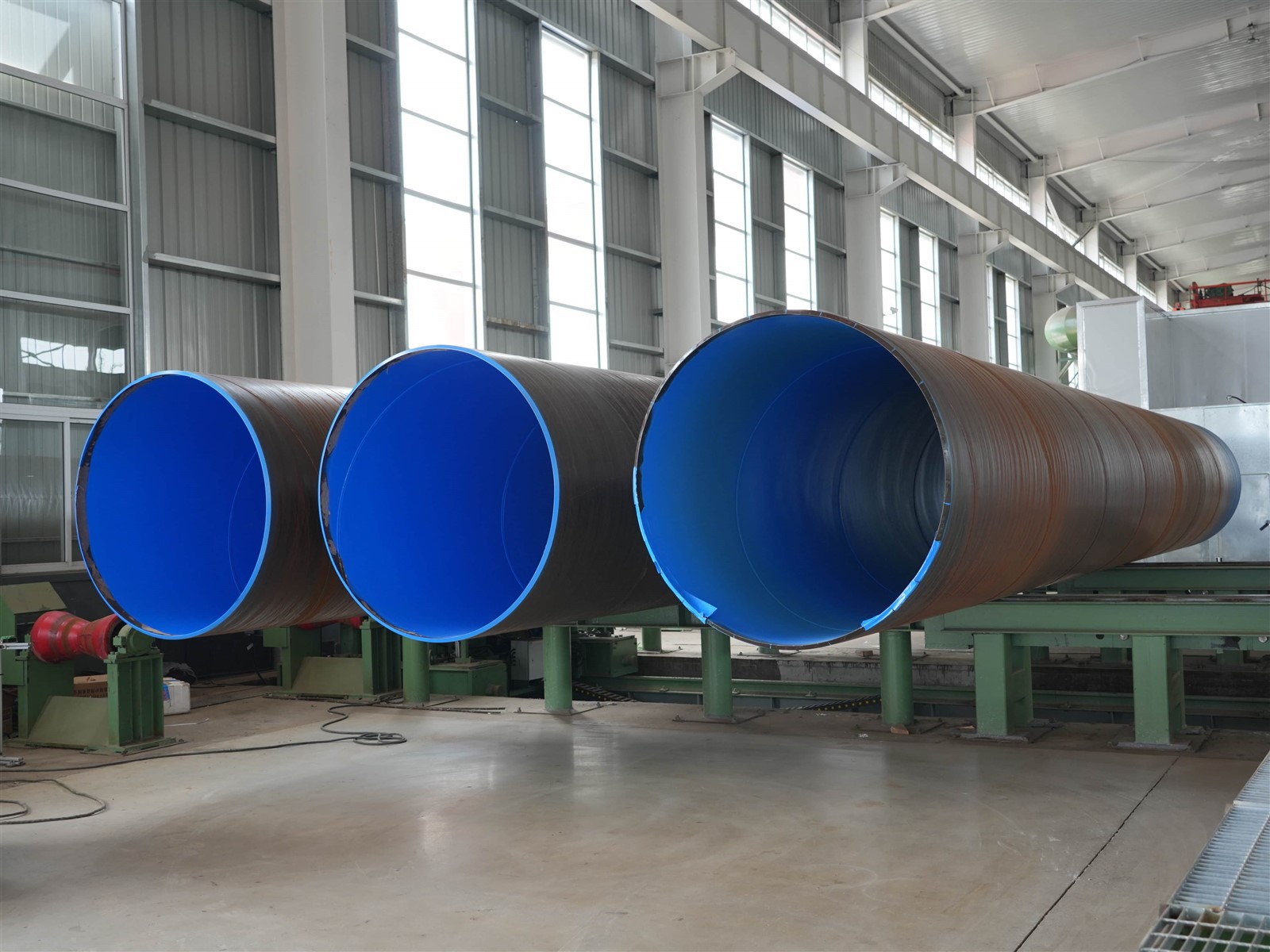 Anti-corrosion steel pipes 